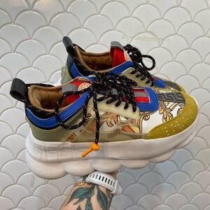 Versace Chain Reaction sneakers sz 38